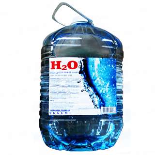 Дистилированная вода H2O, 6 л