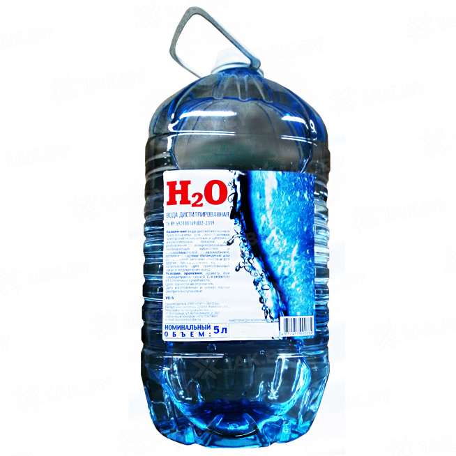 Дистилированная вода EUROCAR, 5 л 0