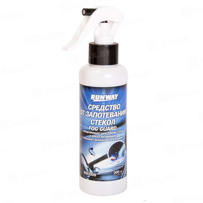 Средство от запотевания стекол 200 мл RUNWAY /1/24 0.2л. 0