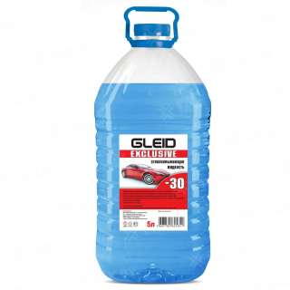 Жидкость для стеклоомыв. (- 30), 5 л. РФ GLEID EXCLUSIVE
