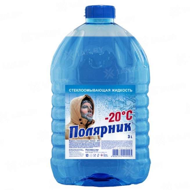 Стеклоомыватель зимний Полярник -20C, 3л, Россия 0