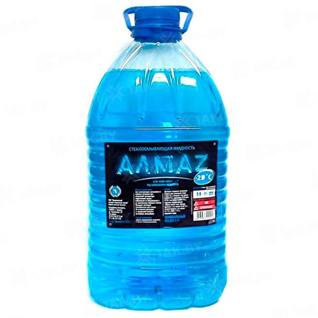 Стеклоомывающая жидкость "Алмаz" -25С 5л. 0