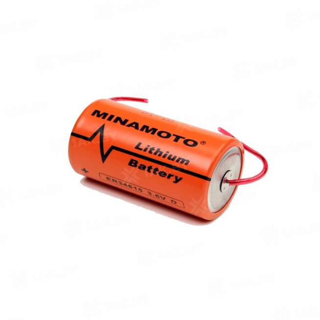 Элемент питания MINAMOTO ER34615/P 3.6V (D) с выводами, Китай 0