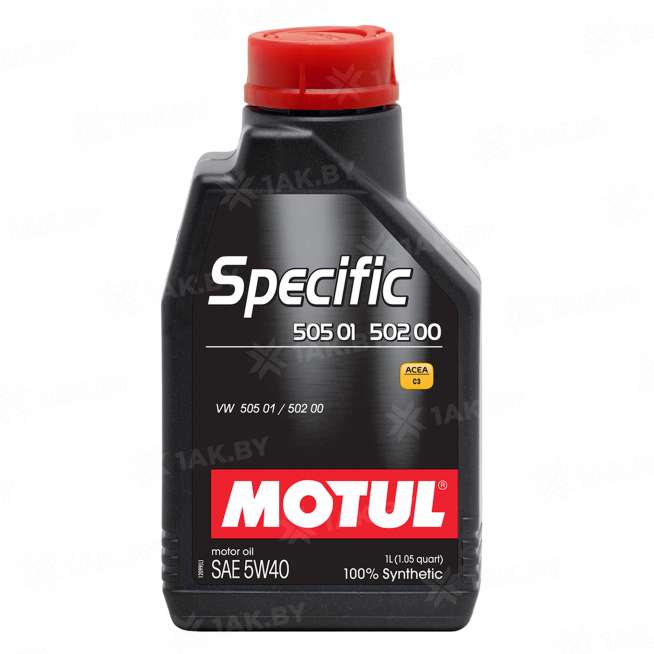 Масло моторное Motul Specific 505.01-502.00-505.00 5W-40 1л. 0