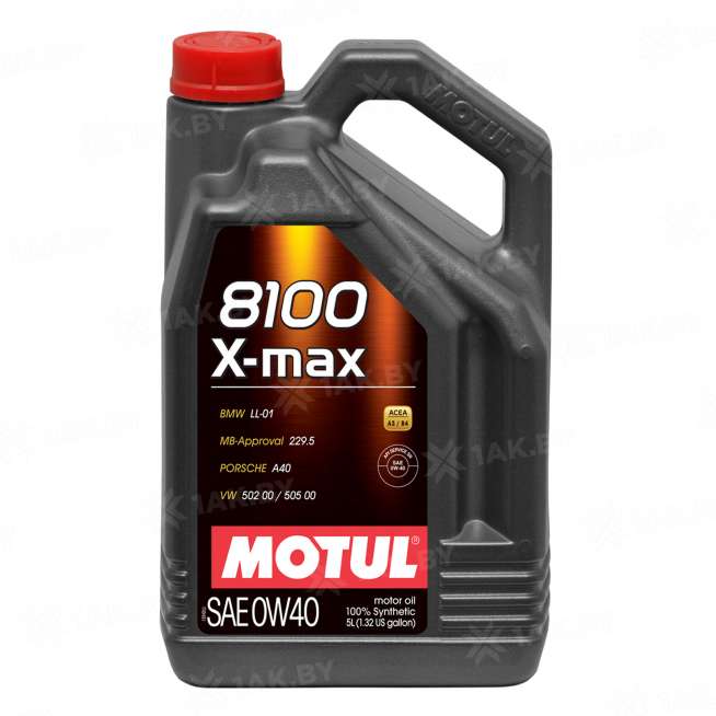 Масло моторное Motul 8100 X-MAX 0W-40 5л. 0