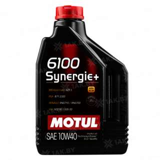 Масло моторное Motul 6100 Synergie+ 10w40 2л.