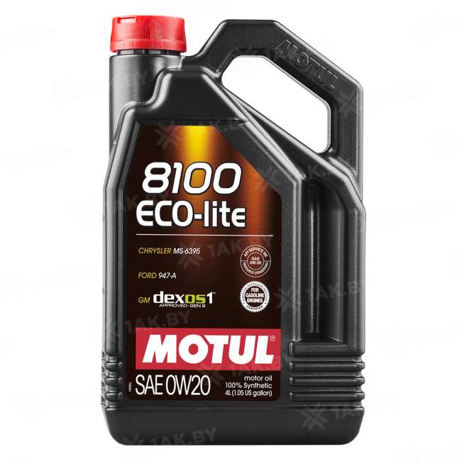 Масло моторное Motul 8100 Eco-lite 0W-20 4л. 0