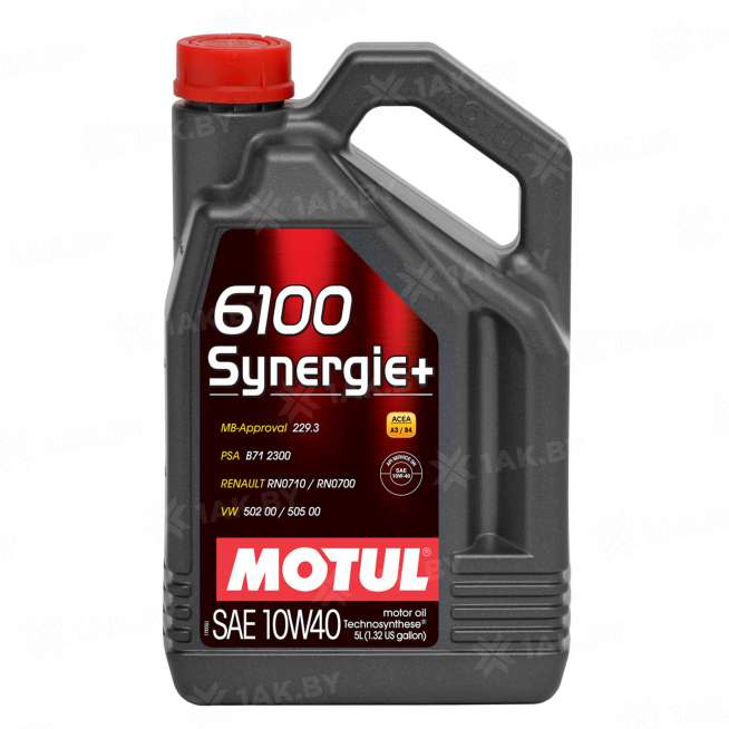 Масло моторное Motul 6100 Synergie+ 10w40 5л. 0