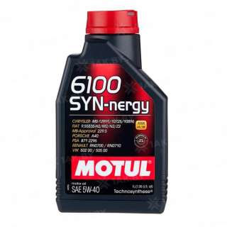 Масло моторное Motul 6100 SYN-NERGY 5W40, 1л