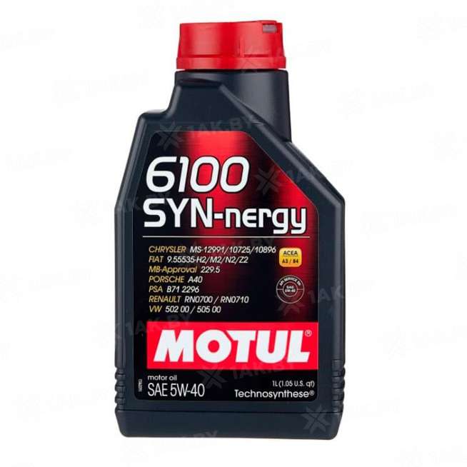 Масло моторное Motul 6100 SYN-NERGY 5W40, 1л 0