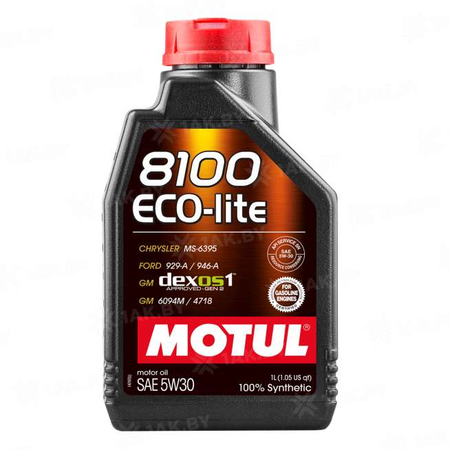 Масло моторное Motul 8100 Eco-Lite 5W-30 1л. 0