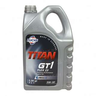 Масло моторное FUCHS  TITAN GT1 FLEX 23 5W-30, 5л