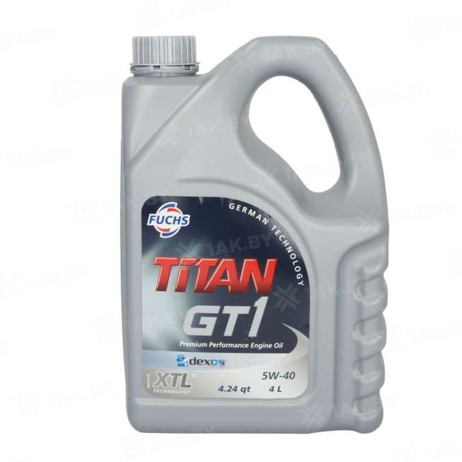 Масло моторное FUCHS  TITAN GT1 5W-40 SN 505.01 DEXOS2, 4л 0