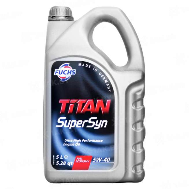 Масло моторное FUCHS TITAN Supersyn 5W-40 SN/CF, 5л 0