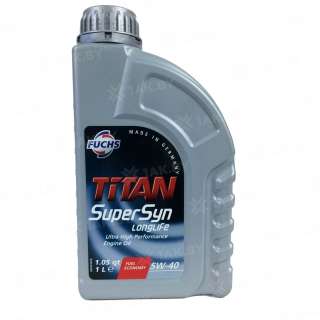 Масло моторное FUCHS  TITAN Supersyn LONGLIFE 5W-40 SN 229.5 226.5, 1л