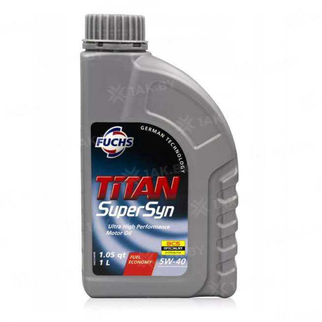 Масло моторное FUCHS TITAN Supersyn 5W-40 SN/CF, 1л 0