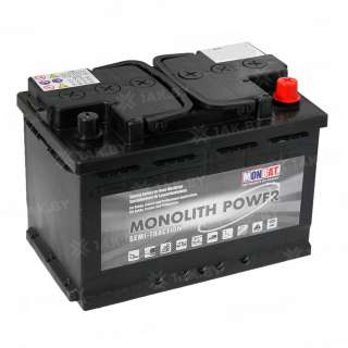 Аккумулятор MONOLITH (60 Ah) , 12 V Обратная, R+ L2 Аккумулятор MONOLITH (60 Ah) , 12 V Обратная, R+ L2