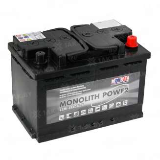 Аккумулятор MONOLITH (60 Ah) , 12 V Обратная, R+ L2 0