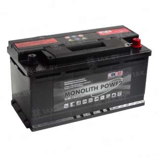 Аккумулятор MONOLITH (90 Ah) , 12 V Обратная, R+ L5