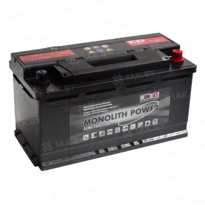 Аккумулятор MONOLITH (90 Ah) , 12 V Обратная, R+ L5 0