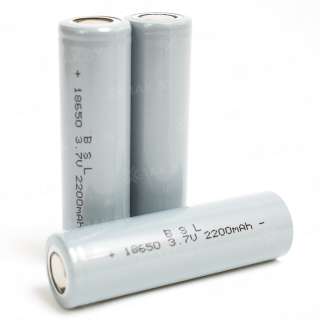 Аккумуляторный элемент BSL 18650 2200 mAh 3C (3.7V, 2.2 А/ч, 6,6A), Китай