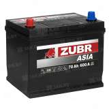 Аккумулятор ZUBR Ultra Asia (70 Ah) 600 A, 12 V Прямая, L+