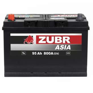 Аккумулятор ZUBR Ultra Asia (95 Ah) 800 A, 12 V Прямая, L+ D31 ZU951J 0