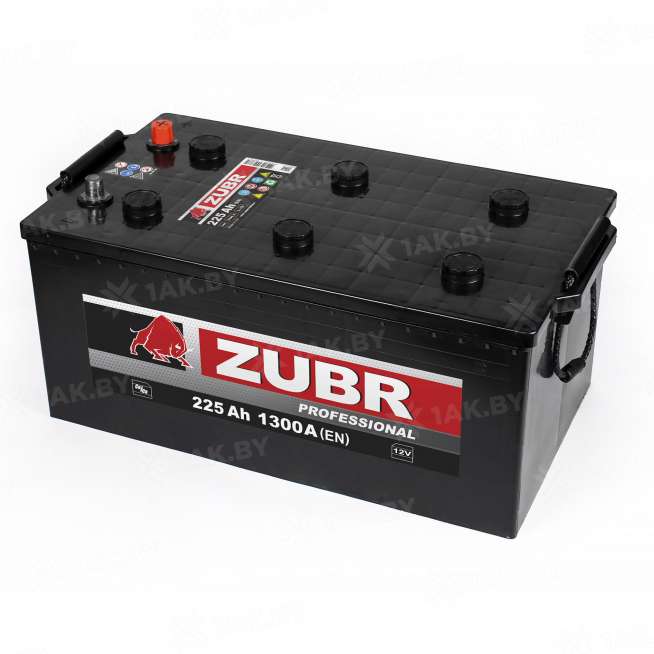 Аккумулятор ZUBR Clarios (225 Ah) 1300 A, 12 V Прямая, L+ D6 676154 1