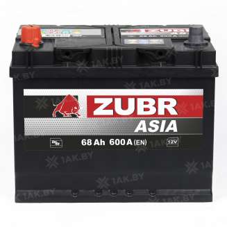 Аккумулятор ZUBR Clarios (68 Ah) 600 A, 12 V Обратная, R+ D26 676149 0
