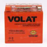 Аккумулятор VOLAT (14 Ah) 200 A, 12 V Прямая, L+ YTX14-BS(iGEL)