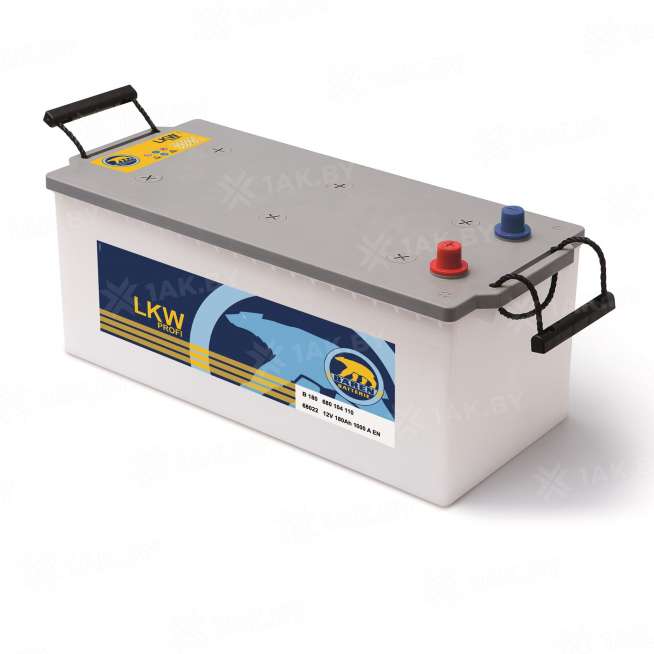 Аккумулятор BAREN Profi (180 Ah) 1000 A, 12 V Обратная, R+ D5 0
