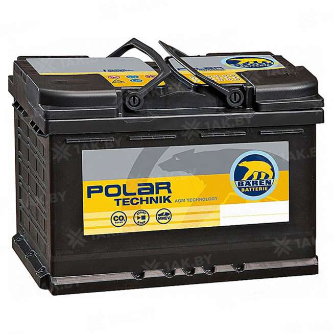 Аккумулятор BAREN Polar (80 Ah) 800 A, 12 V Обратная, R+ L4 0