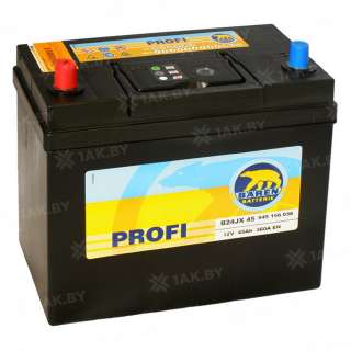 Аккумулятор BAREN Profi (45 Ah) 360 A, 12 V Прямая, L+ B24 Аккумулятор BAREN Profi (45 Ah) 360 A, 12 V Прямая, L+ B24