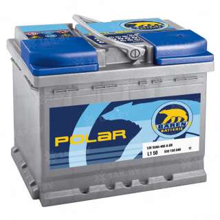 Аккумулятор BAREN Polar (50 Ah) 460 A, 12 V Обратная, R+ L1 Аккумулятор BAREN Polar (50 Ah) 460 A, 12 V Обратная, R+ L1