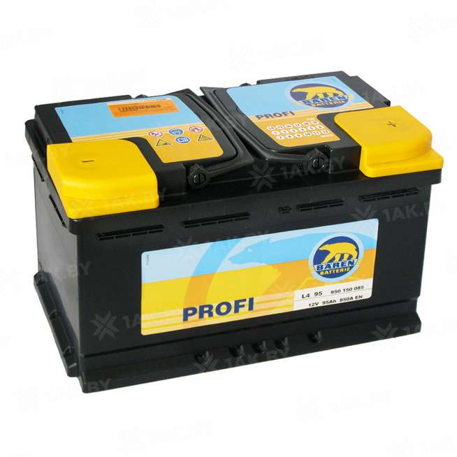 Аккумулятор BAREN Profi (95 Ah) 850 A, 12 V Обратная, R+ L5 0