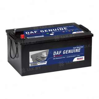 Аккумулятор DAF (180 Ah) 1000 A, 12 V Прямая, L+ D5 Аккумулятор DAF (180 Ah) 1000 A, 12 V Прямая, L+ D5