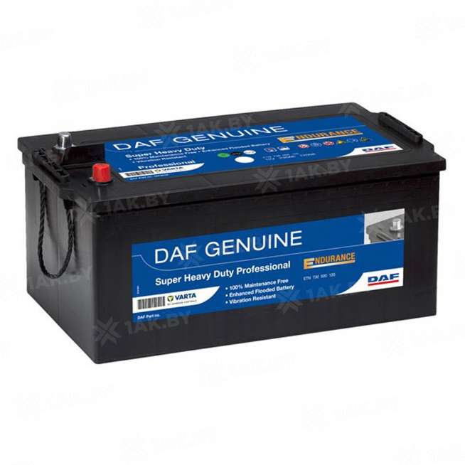 Аккумулятор DAF (175 Ah) 1000 A, 12 V Прямая, L+ D5 0