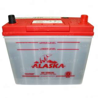 Аккумулятор ALASKA (45 Ah) 430 A, 12 V Обратная, R+ B24 Аккумулятор ALASKA (45 Ah) 430 A, 12 V Обратная, R+ B24