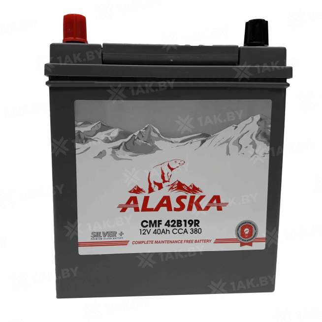 Аккумулятор ALASKA (40 Ah) 380 A, 12 V Прямая, L+ B19 0