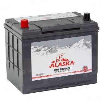 Аккумулятор ALASKA CMF (80 Ah) 700 A, 12 V Прямая, L+ D26 0