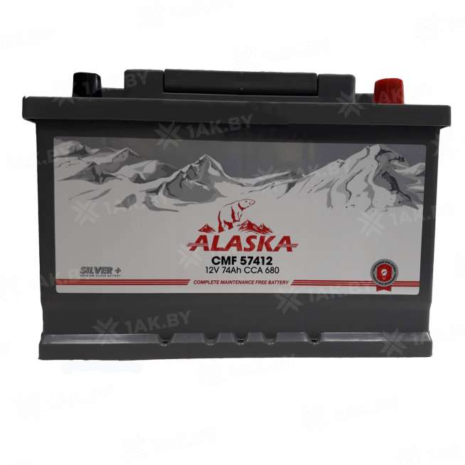 Аккумулятор ALASKA (74 Ah) 680 A, 12 V Обратная, R+ L3 0
