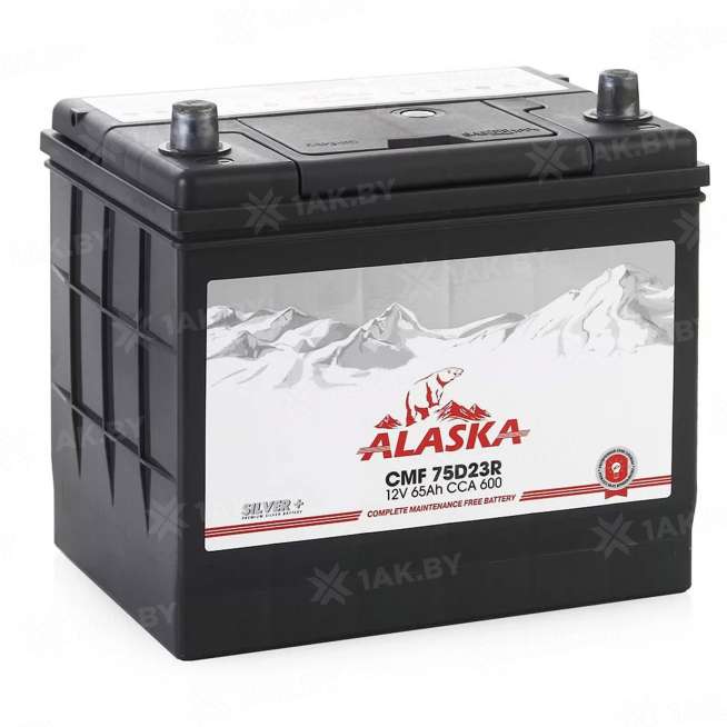 Аккумулятор ALASKA (65 Ah) 600 A, 12 V Прямая, L+ D23 0