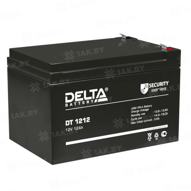 Аккумулятор для ИБП DELTA (12 Ah) , 12 V 0
