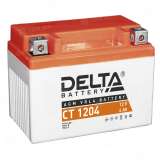 Аккумулятор DELTA (4 Ah) 50 A, 12 V Обратная, R+ YTX4L-BS CT 1204