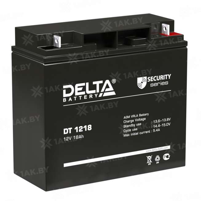 Аккумулятор для ИБП DELTA (18 Ah) , 12 V 0