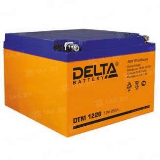 Аккумулятор DELTA (26 Ah,12 V) AGM 166x175x125 9 кг 0