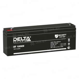 Аккумулятор DELTA (2.2 Ah,12 V) AGM 178x35x61 0.94 кг 0