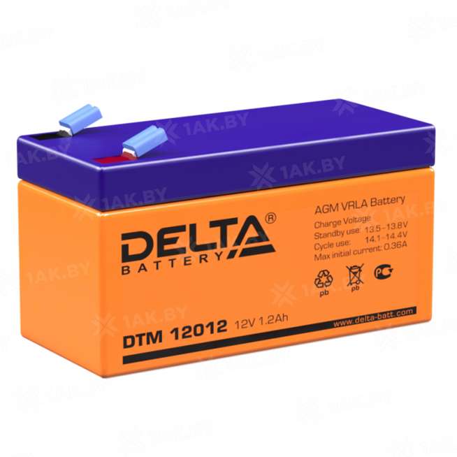 Аккумулятор для ИБП DELTA (1.2 Ah) , 12 V 0