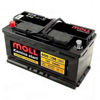 Аккумулятор MOLL (100 Ah) 850 A, 12 V Прямая, L+ L5 Аккумулятор MOLL (100 Ah) 850 A, 12 V Прямая, L+ L5