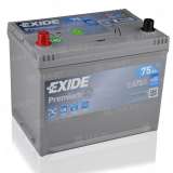 Аккумулятор EXIDE (75 Ah) 630 A, 12 V Прямая, L+ D26